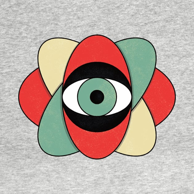 Molecular Orbital Eye by M. Pidgeon Design